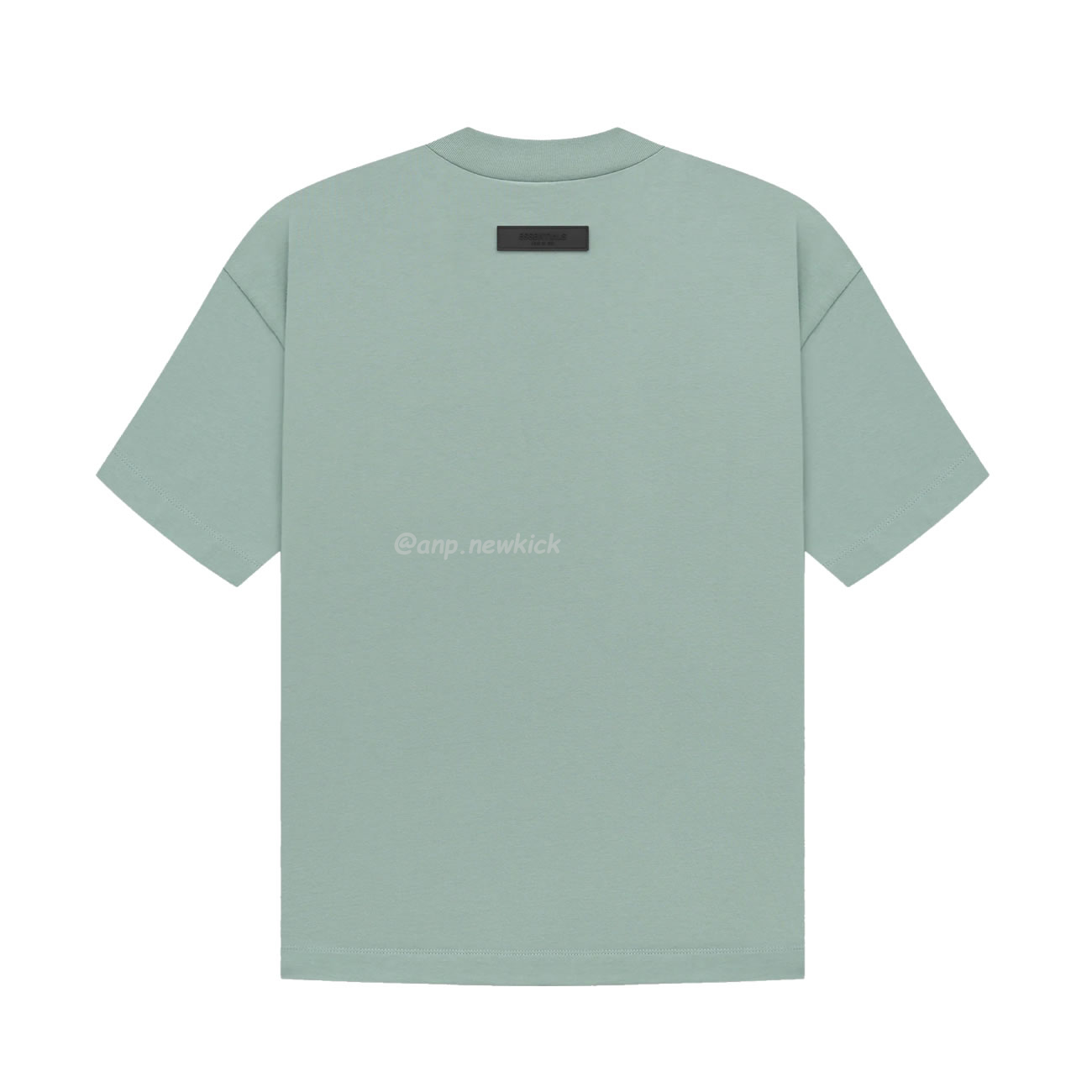 Fear Of God Essentials Fog Logo Letter Short Sleeve T Shirt Plum Purple (5) - newkick.cc